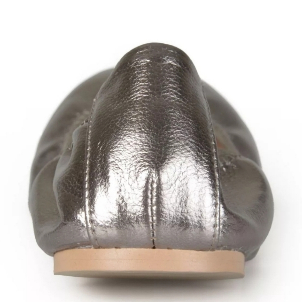 Journee Collection Lindy Flats Pewter -9 - Picture 2 of 8